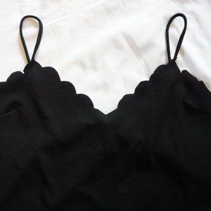 Boohoo Plus Size Black Tank Top